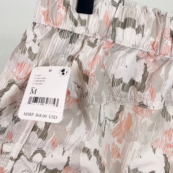 NWT Free People Movement In The Wild Printed Shorts Ivory Combo - Picture 10 of 10